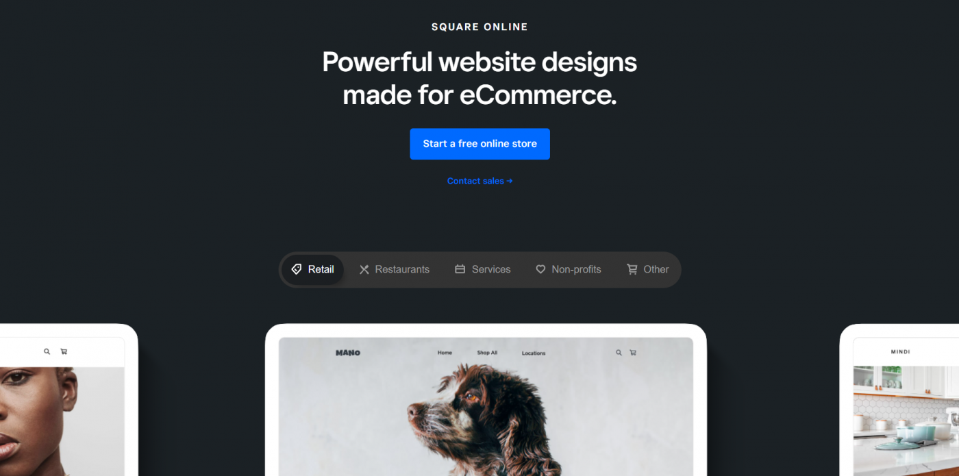 Square Online website templates - Weebly and Square Are They Now the Same
