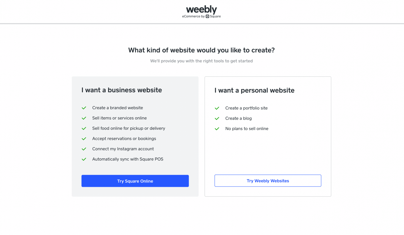 Weebly website Square Online website - Weebly and Square Are They Now the Same