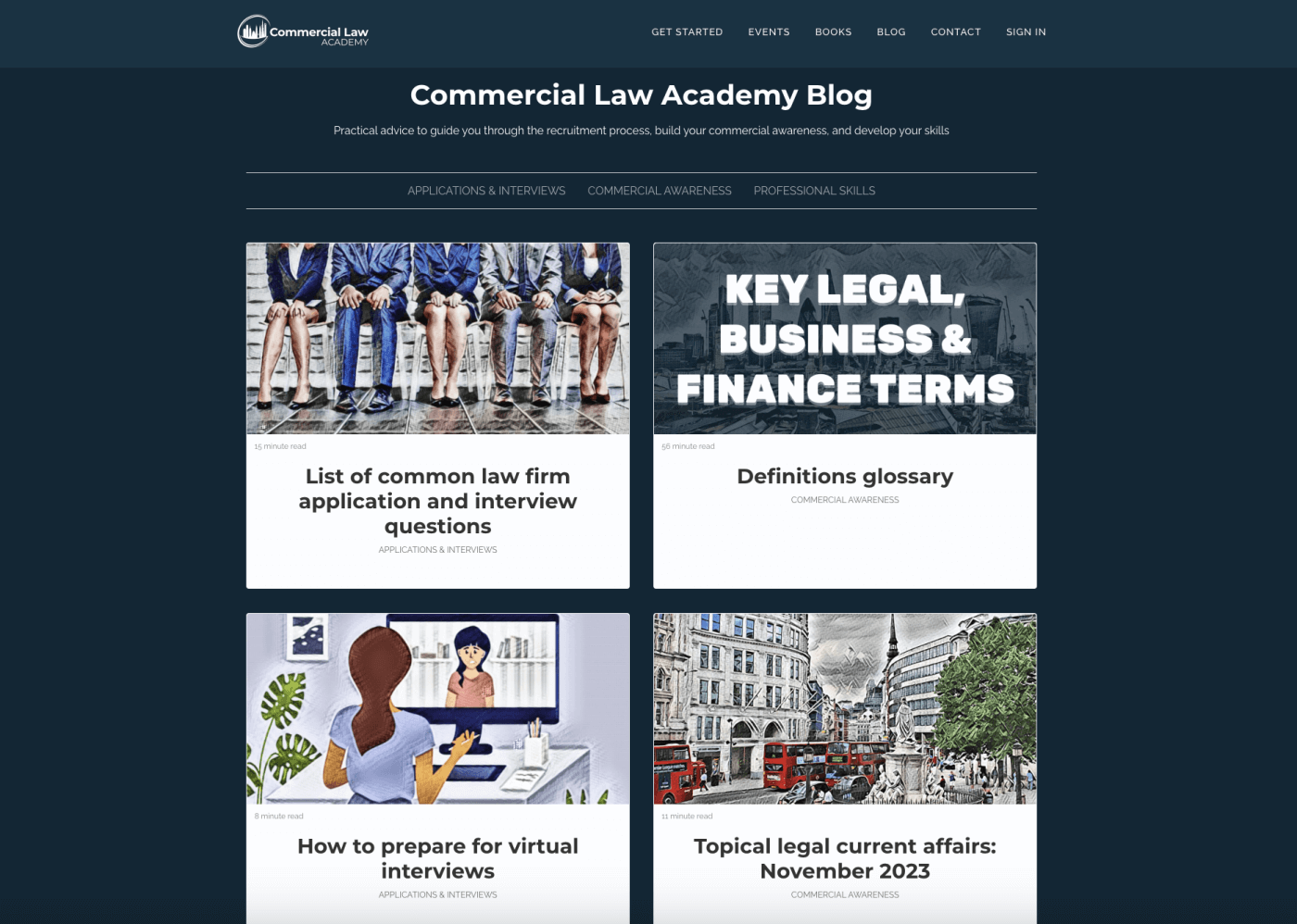 Commercial Law Academy Blog