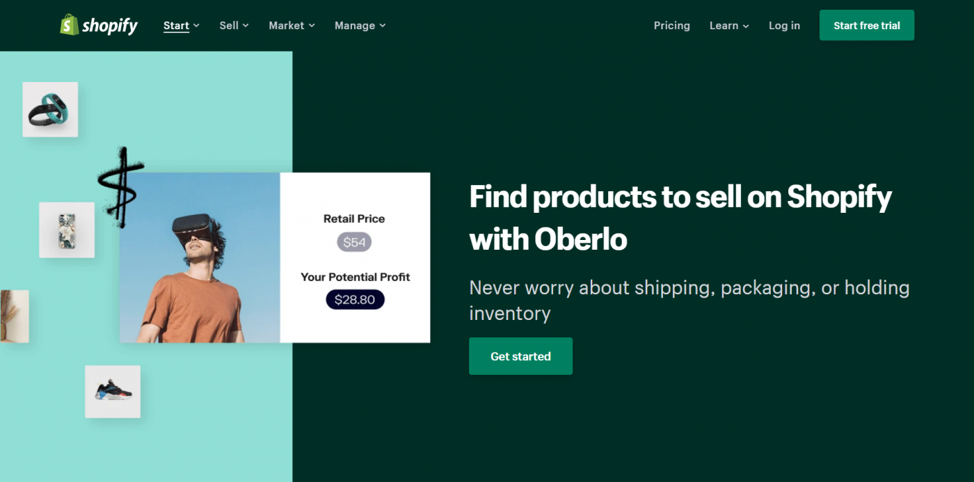 Oberlo Shopify