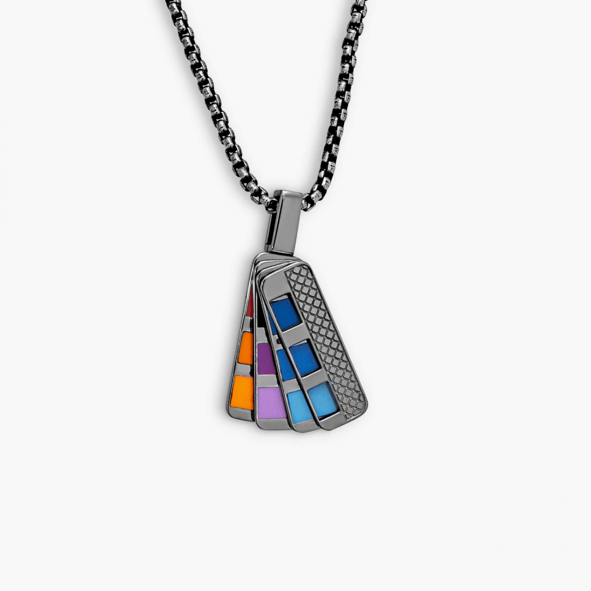 Hot Palette Triangle Necklace