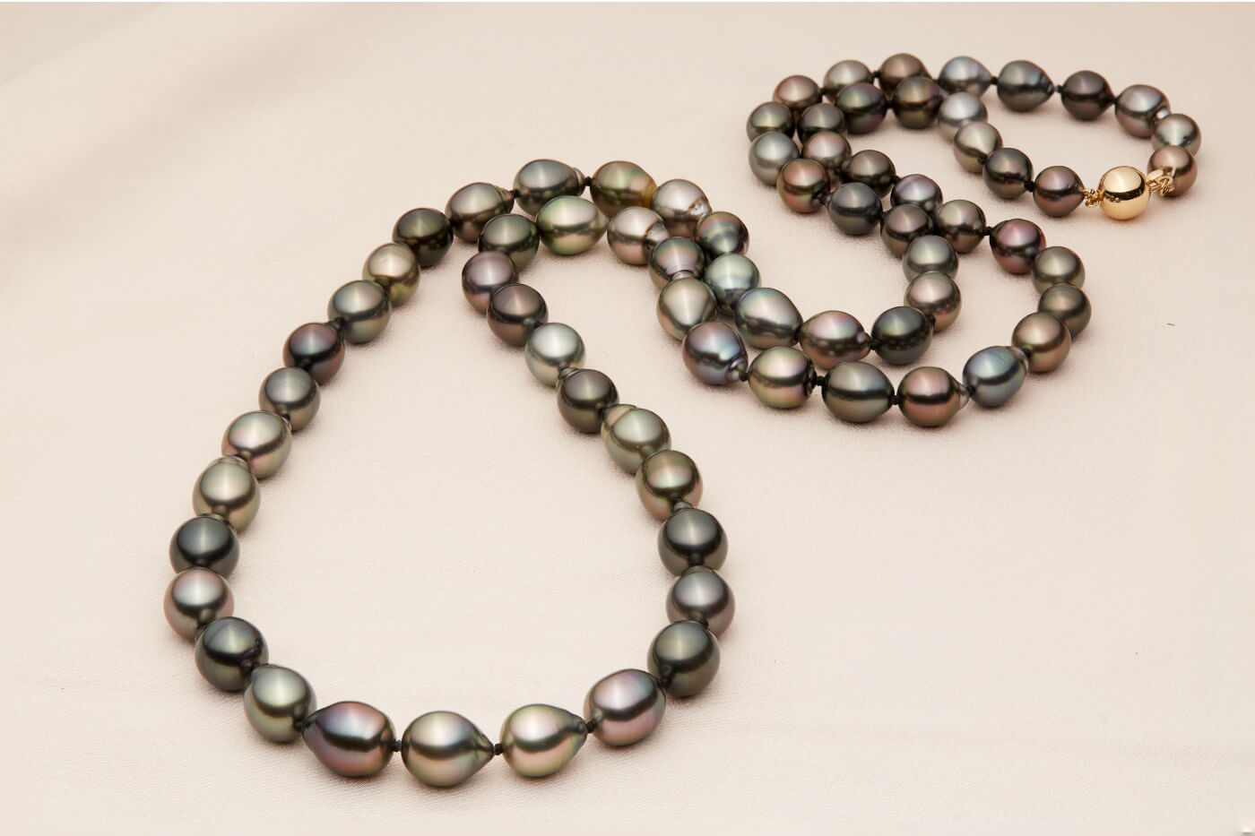 Tahitian Drop Pearl Long Necklace