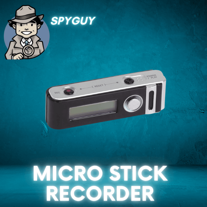 micro stick voice activated recorder