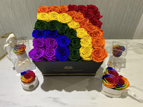 Celebrate Pride Month 2021 with Eternal Roses Collection of Gifts