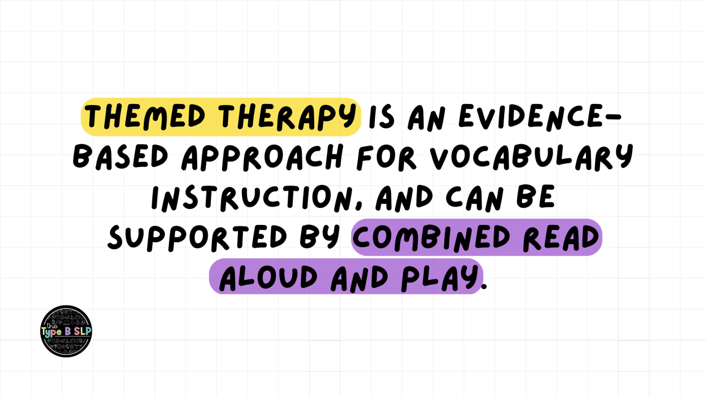 Themed Therapy - Vocabulary Instruction