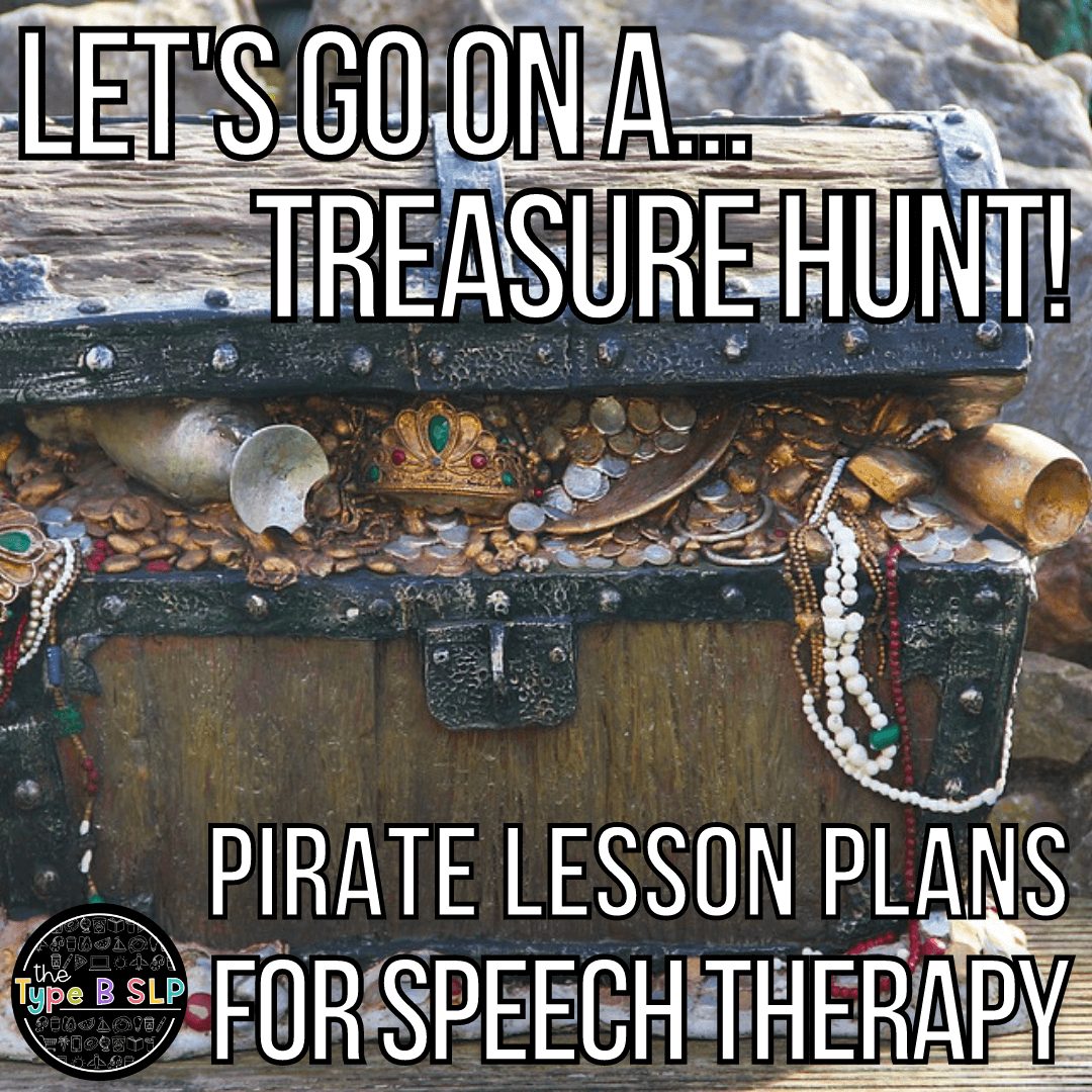Pirate Lesson Plans for Speech Therapy