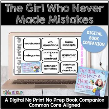 girl who never made mistakes book companion