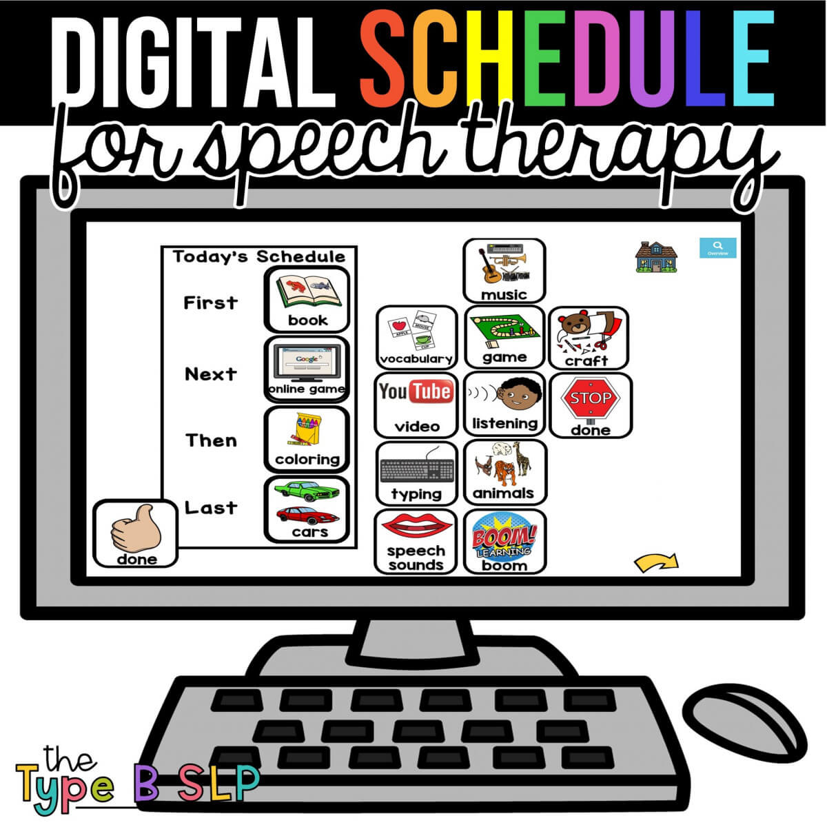 digital schedule