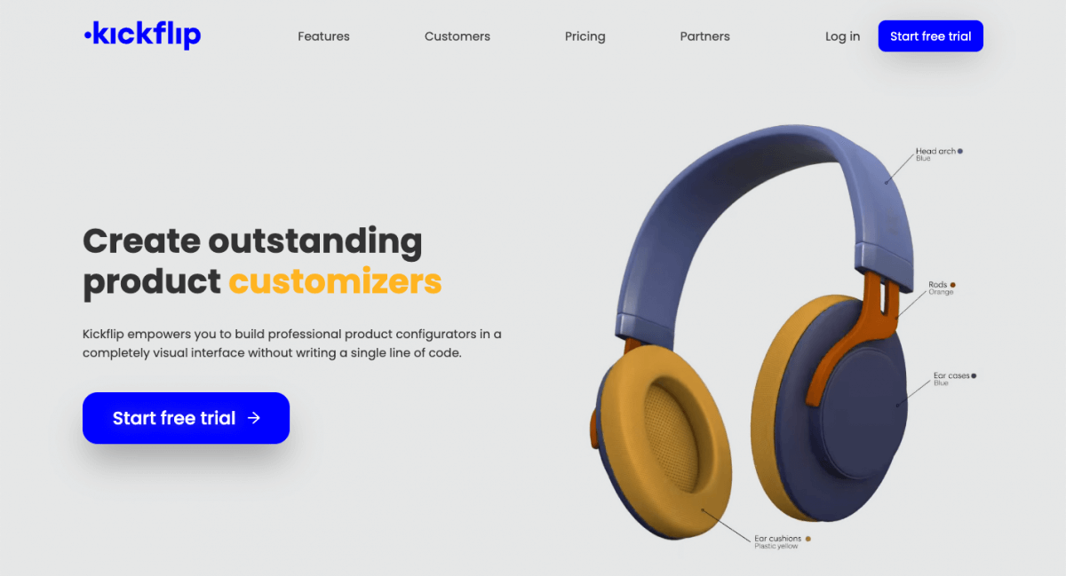 kickflip shopify product customizer app