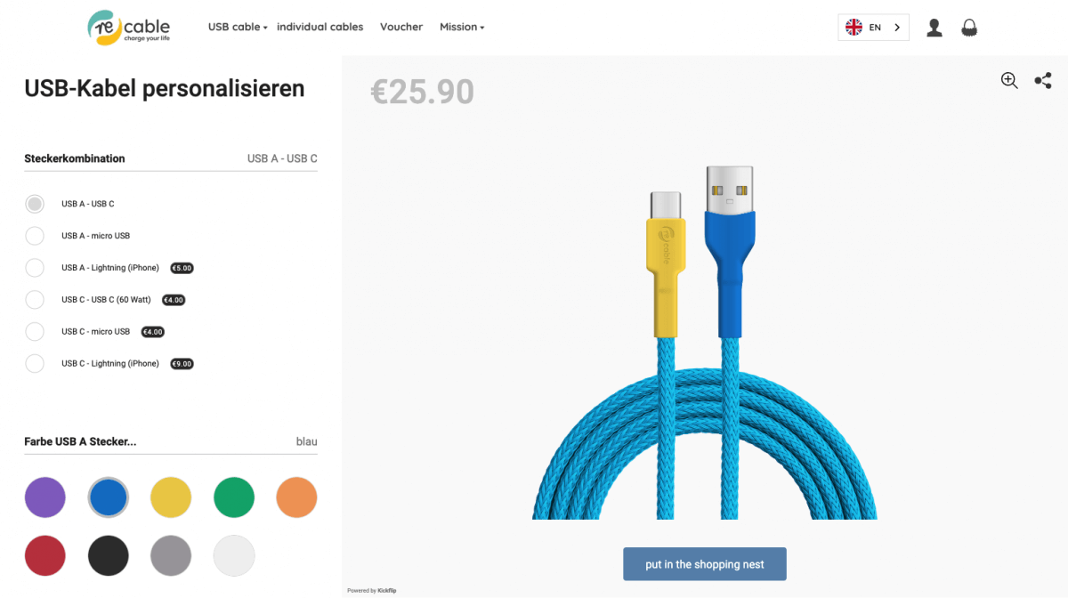 USB Cable Configurator by Recable.it