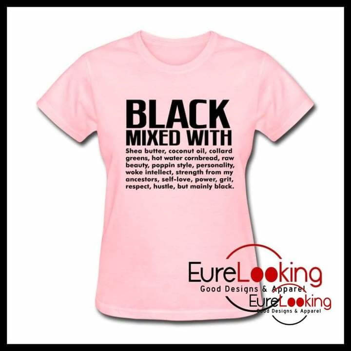 african american women t-shirts Eure Looking Good
