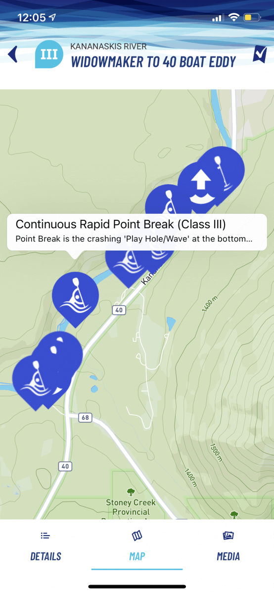 paddling maps app