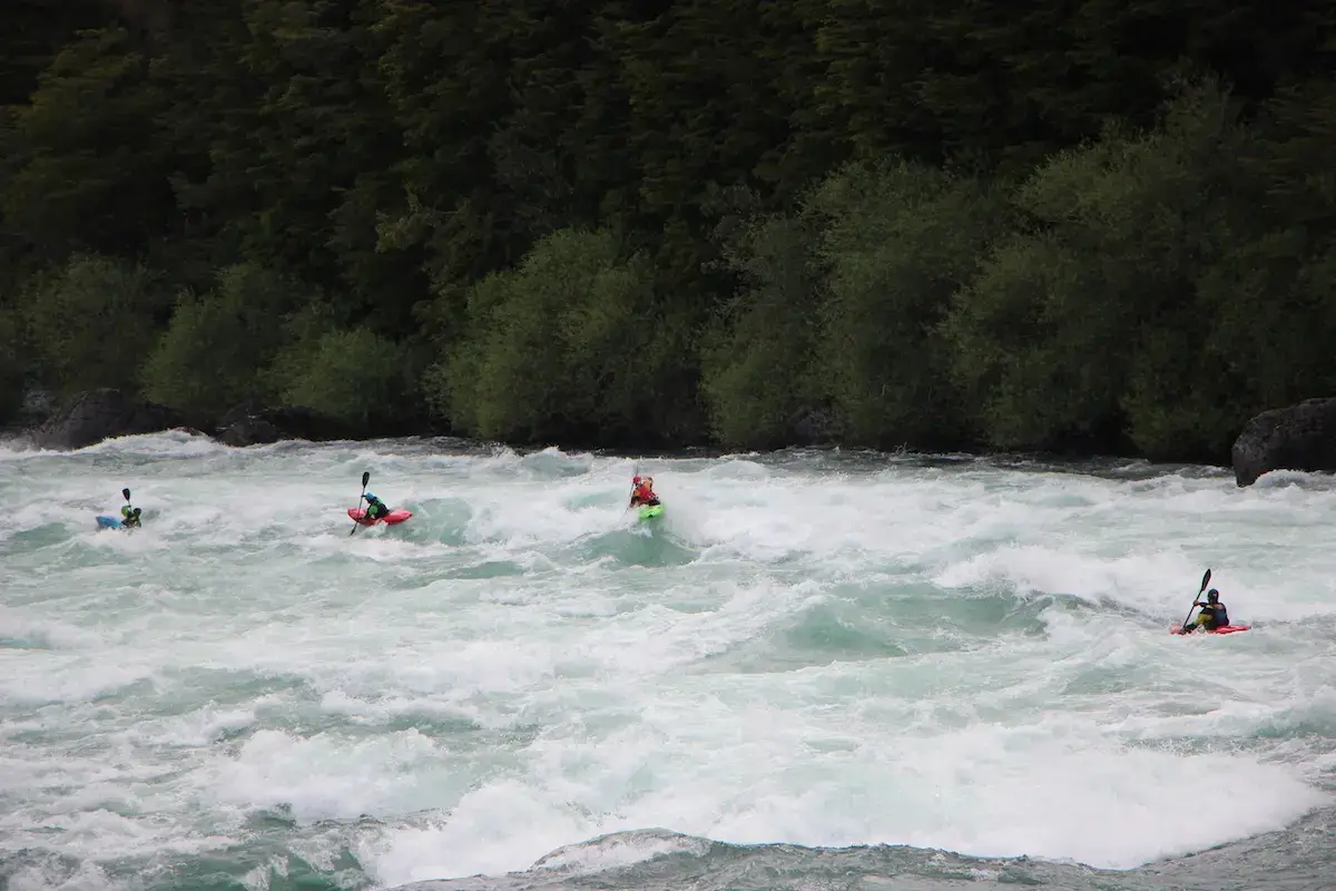 whitewater kayaking big water