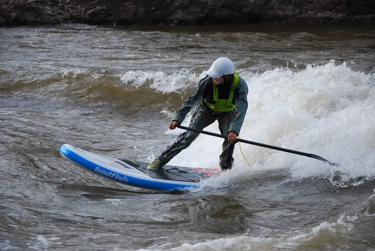 whitewater stand up paddleboard