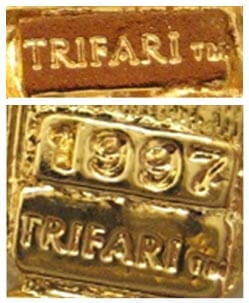 Trifari TM Mark Signature