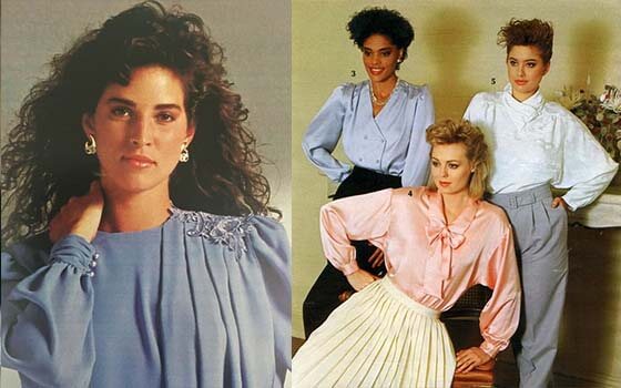 80s shirts women fashion