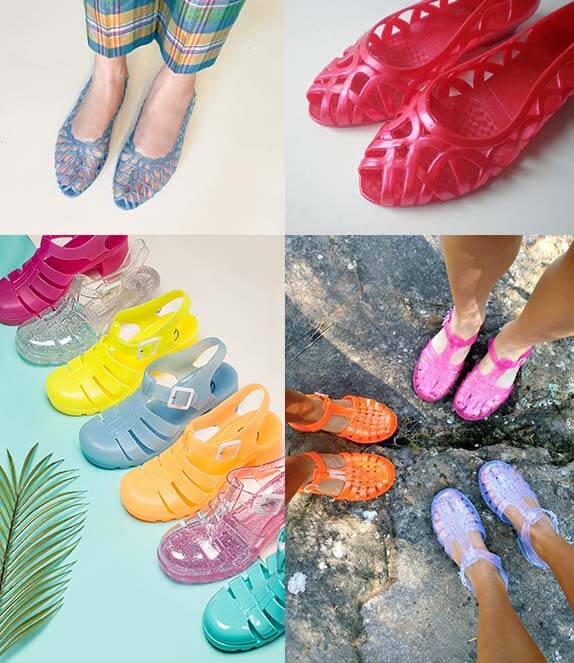 80s jelly shoes