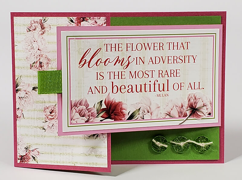 Peony Cards by Club Scrap #clubscrap #cardmaking