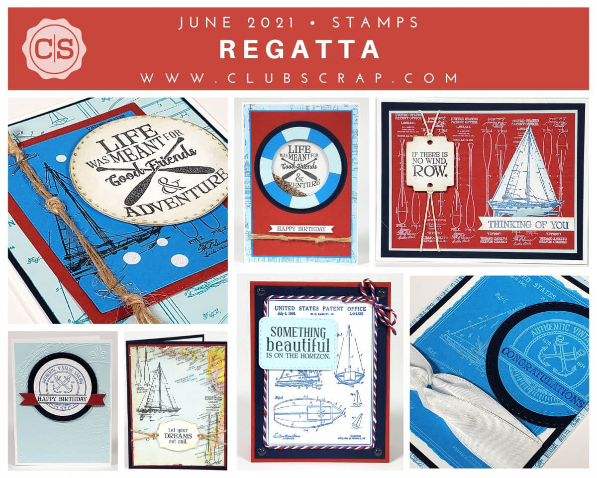 Regatta Stamps by Club Scrap #clubscrap