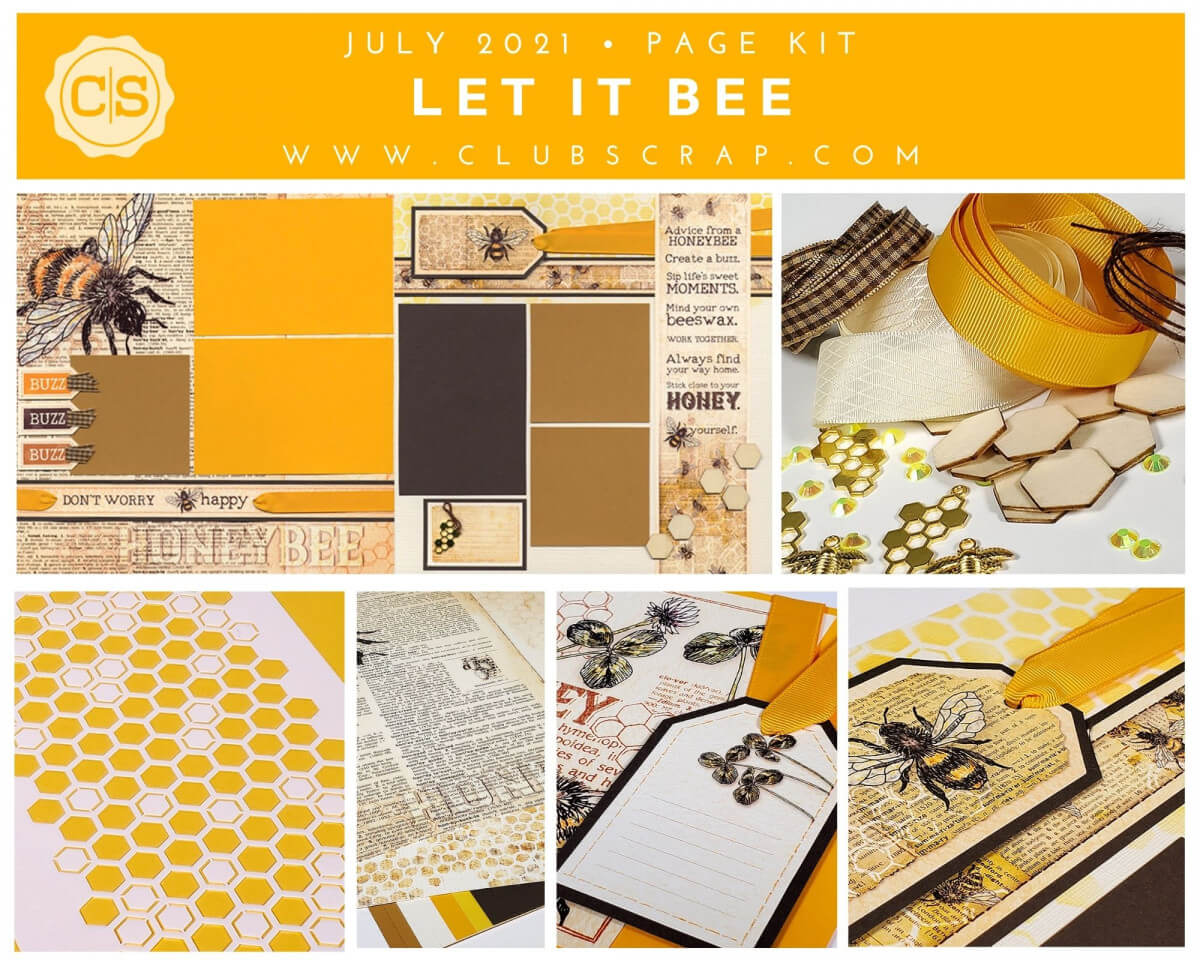 Let It Be Spoiler - Page Kit by Club Scrap #clubscrap #scrapbooking