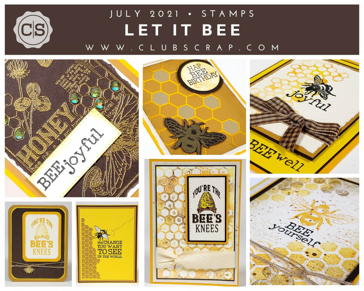 Let It Bee Spoiler - Stamps