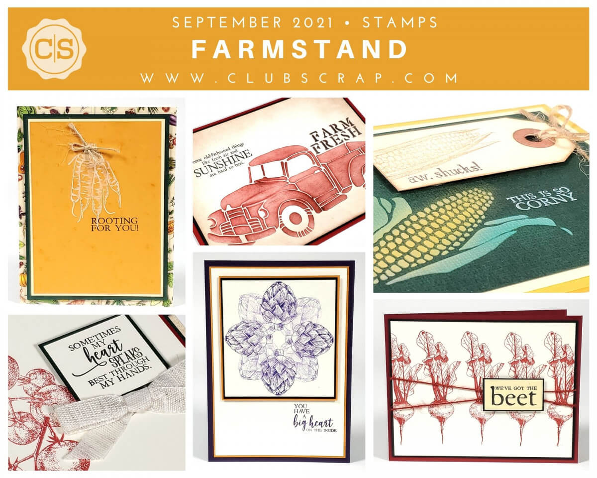 Farmstand Spoiler - Stamps by Club Scrap #clubscrap