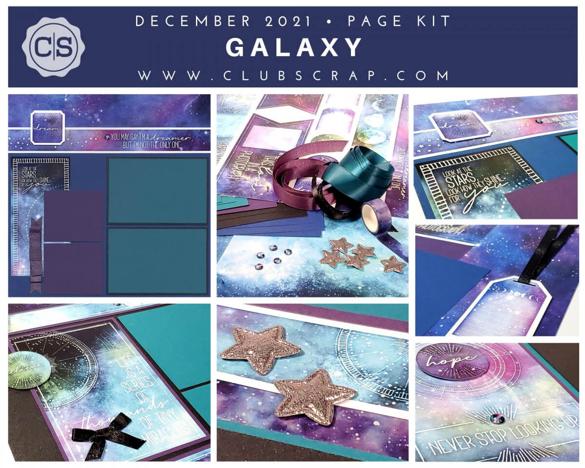 Galaxy Spoiler - Page Kit by Club Scrap #clubscrap