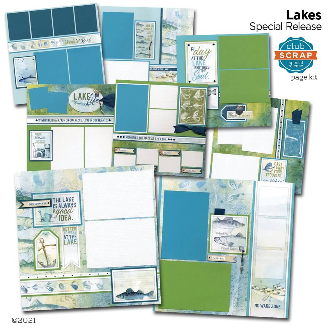 Lakes Remix Page Kit