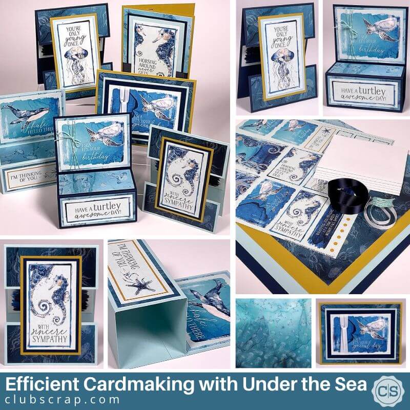 6 in 60 Card Kit - Under the Sea