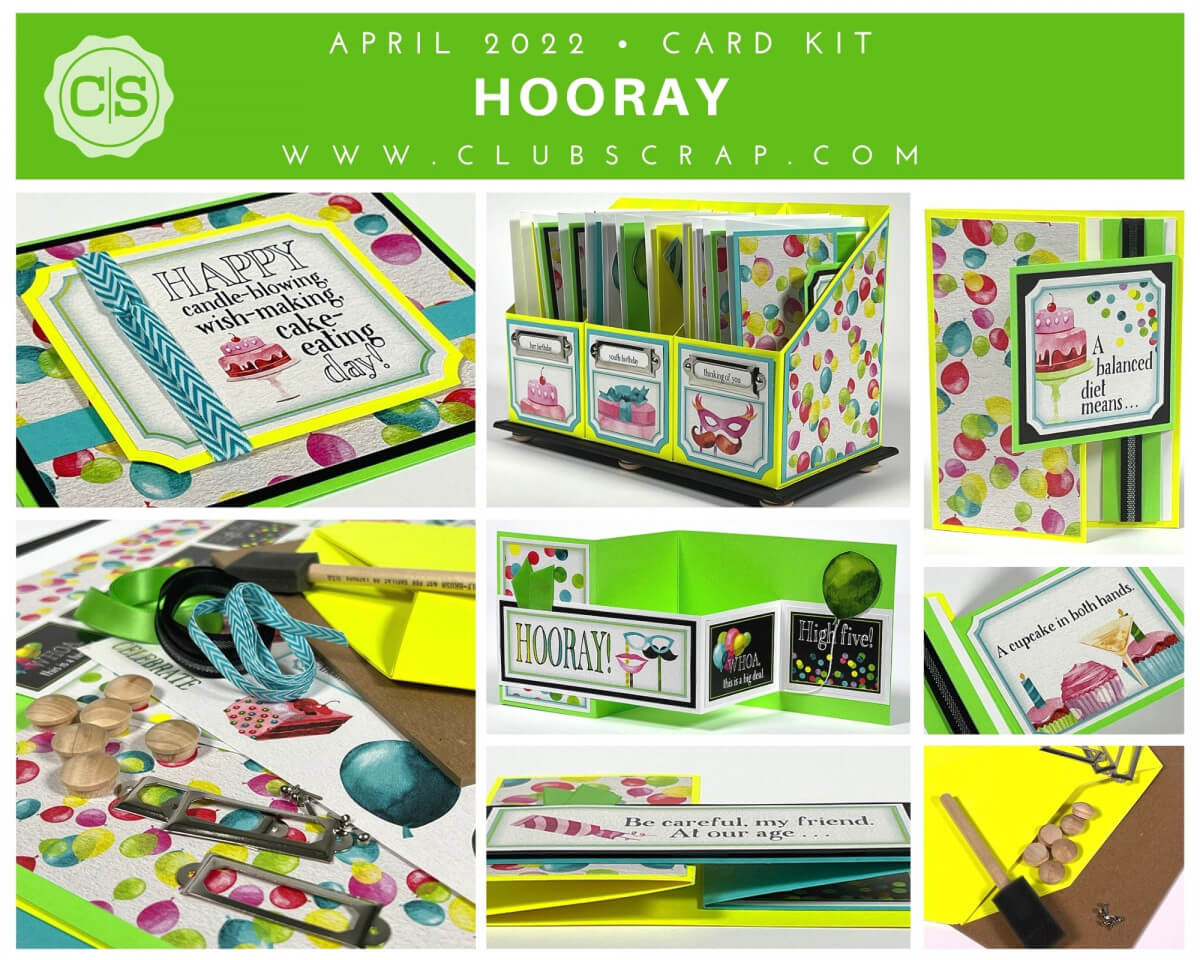 Hooray Spoiler - Card Kit by Club Scrap #clubscrap