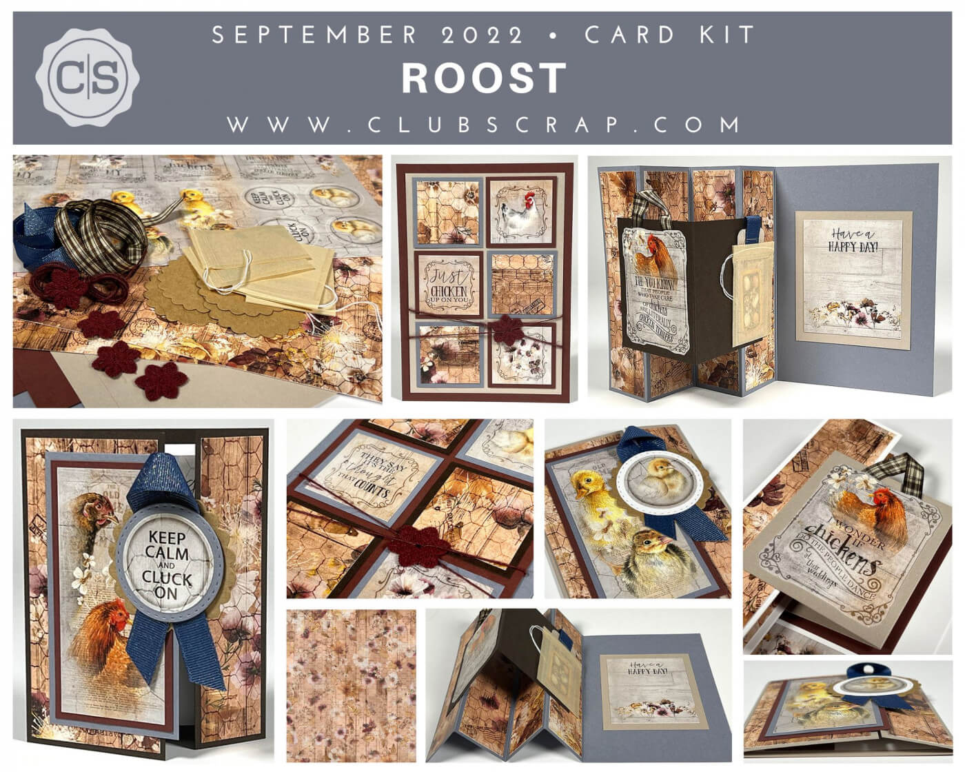 Roost Spoiler - Card Kit  by Club Scrap #clubscrap