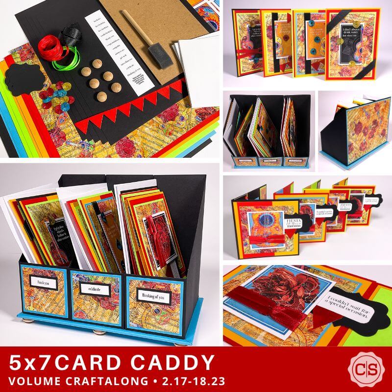 5x7 Card Caddy Workshop