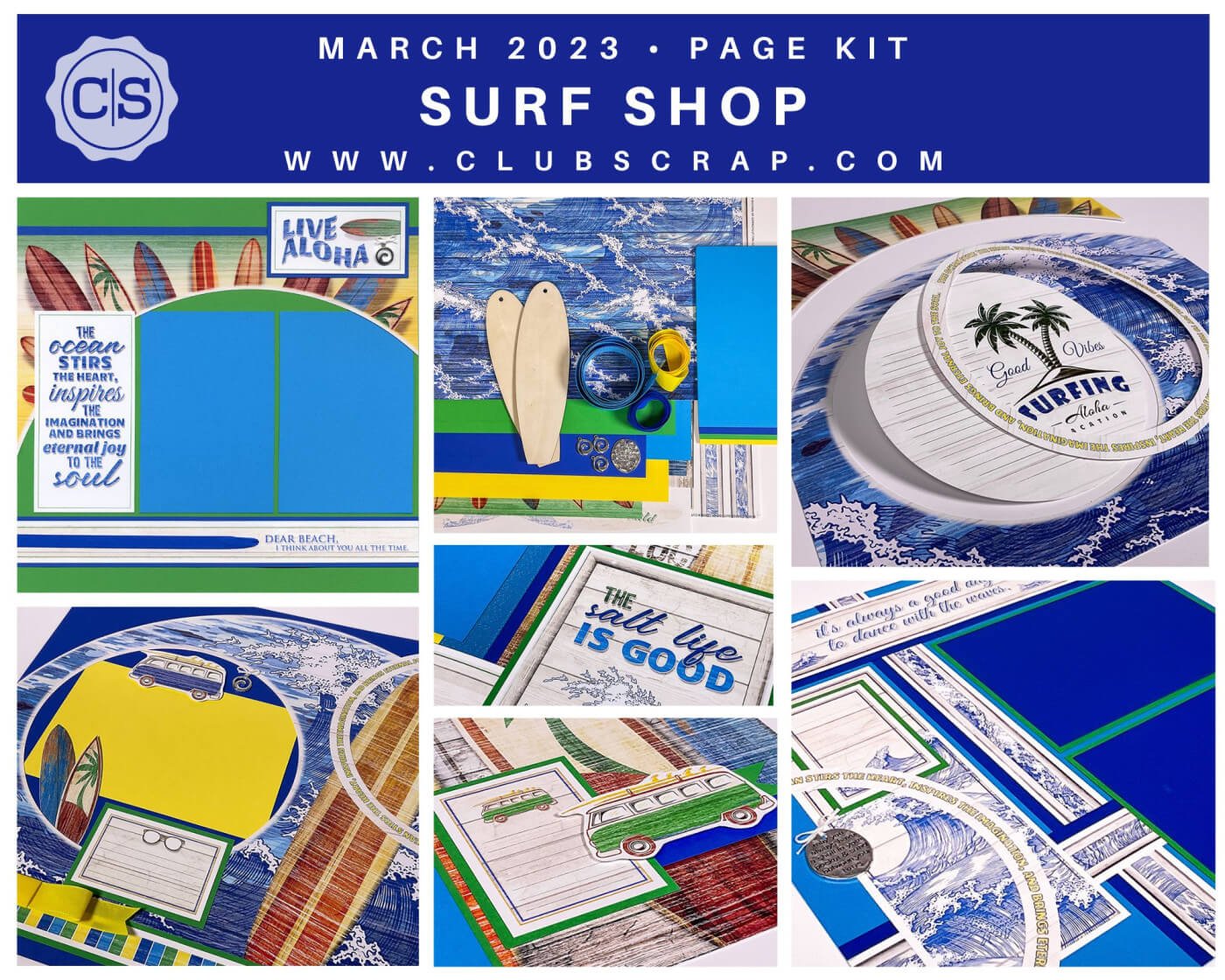 Surf Shop Page Kit Spoiler
