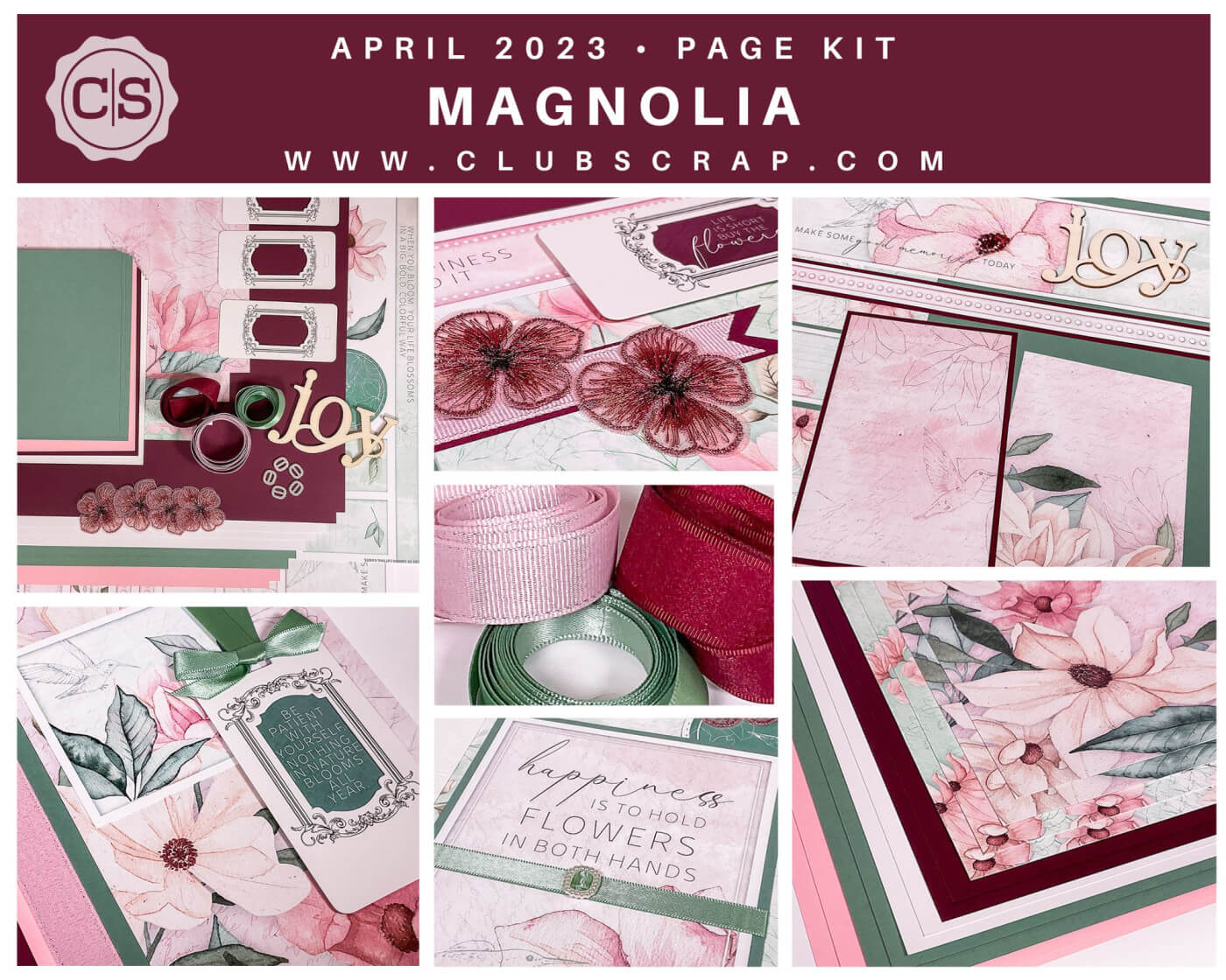 Magnolia Page Kit Spoiler #scrapbooking