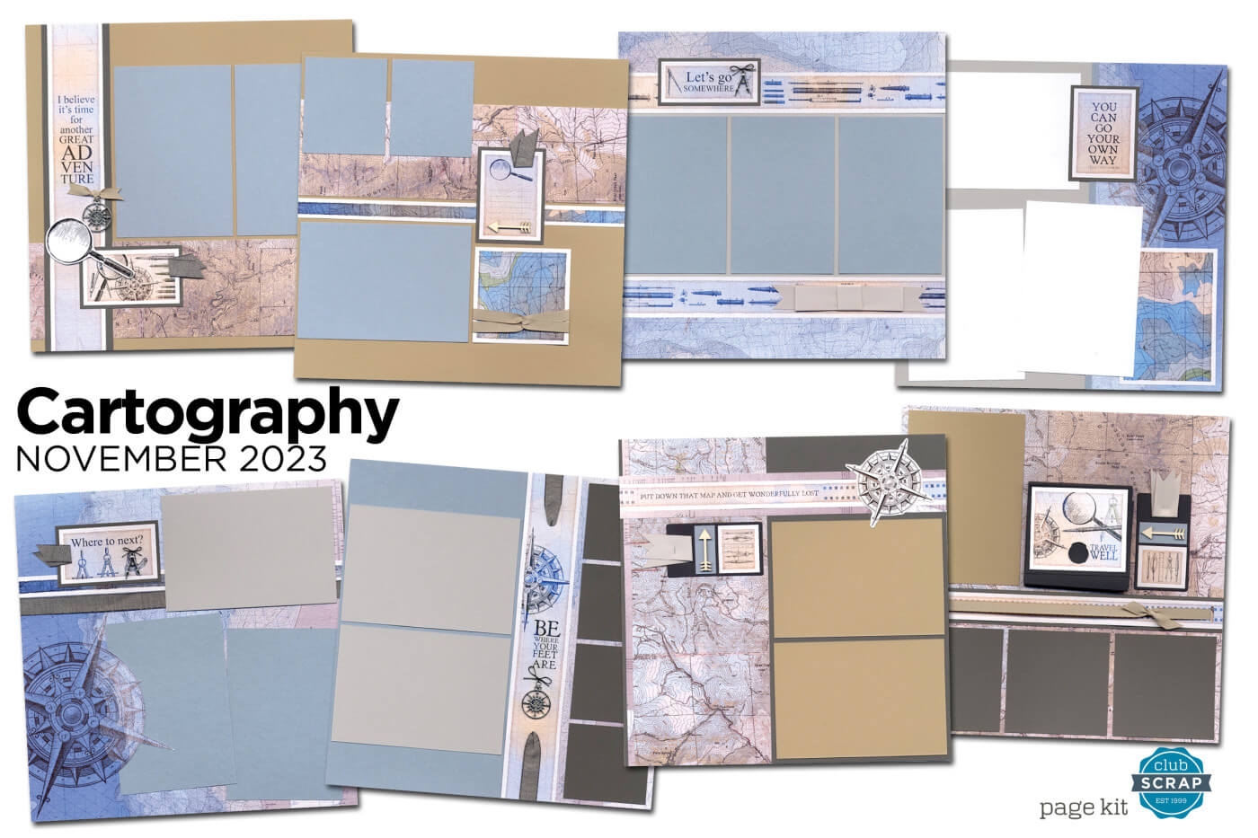 Cartography Page Kit 