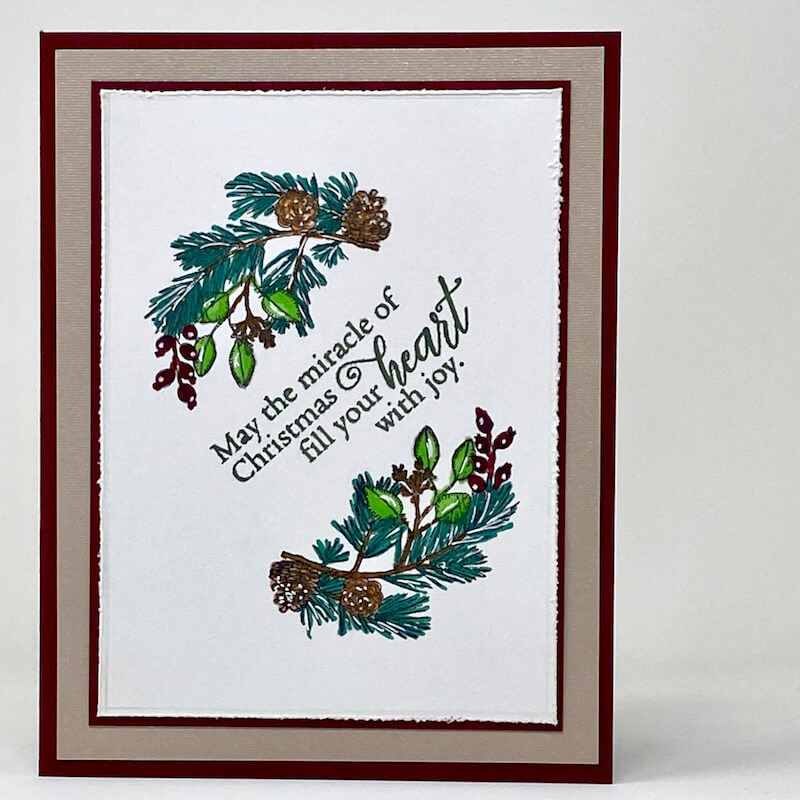 Christmas Legacy Stamps Cards #clubscrap #holiday #cards