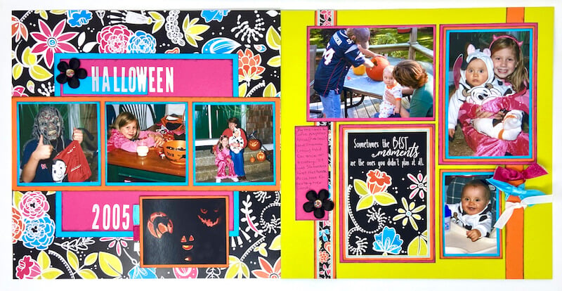 Whimsy Halloween Layout