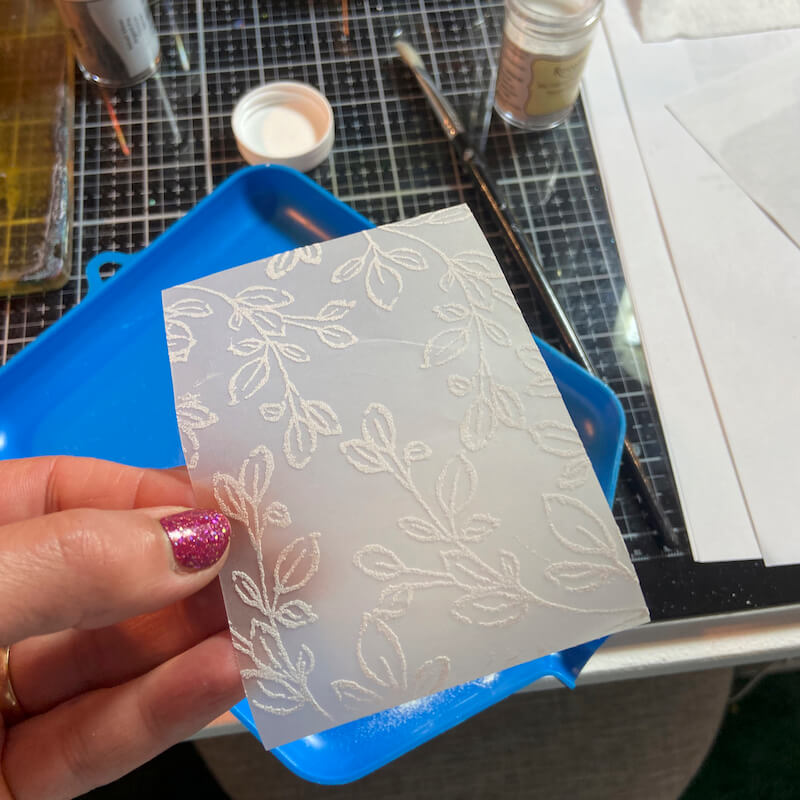 Double Stamped Vellum - Learn a new technique! – Club Scrap
