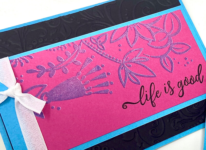 Glow Stamping Technique #whimsy #clubscrap #inks #stamping