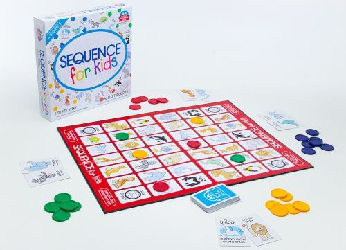 Best Board Games for 6 Year Olds: Sequence for Kids