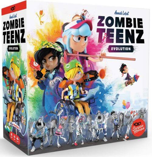 Zombie Teenz Evolution board game