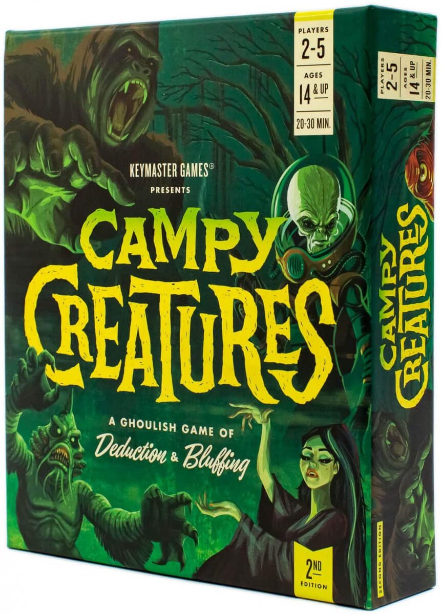 best horror board games campy creatures