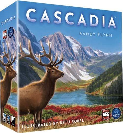 Cascadia board game box