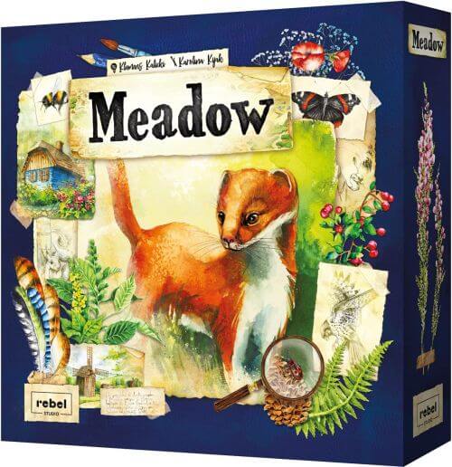 Meadow board game box