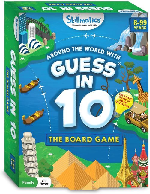 Guess in 10: Around the World geography board game