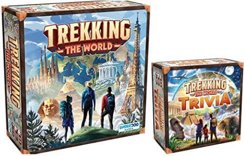 Trekking the World and Trekking the World Trivia geography board games