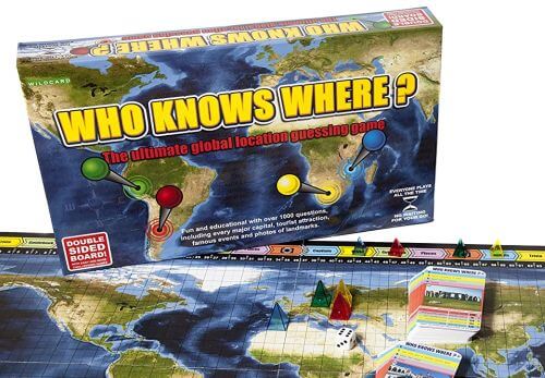 Who Knows Where? board game