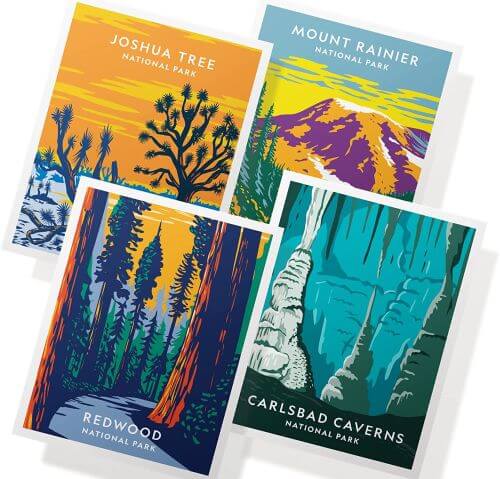 National Parks Note Cards