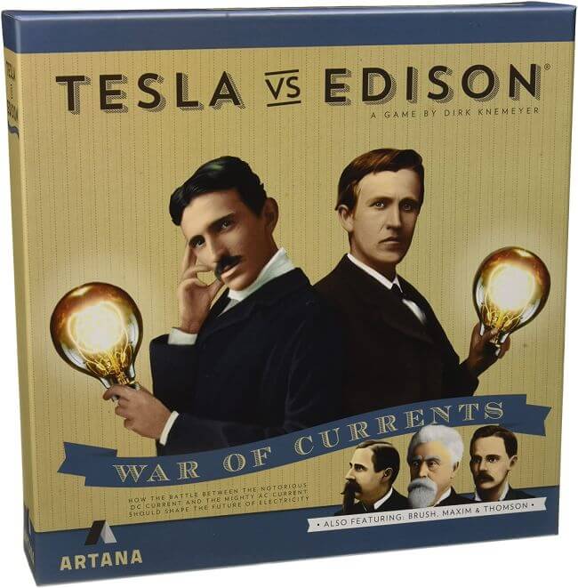 Tesla vs Edison: War of the Currents board game