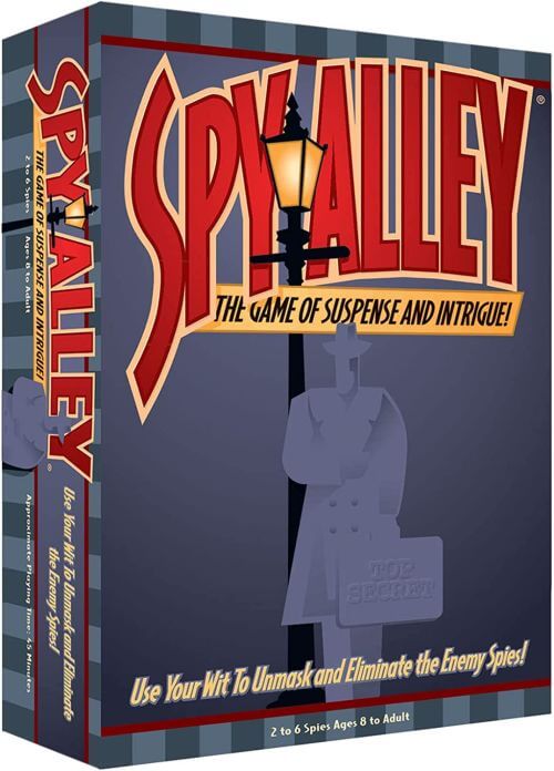 Spy Alley mystery board game